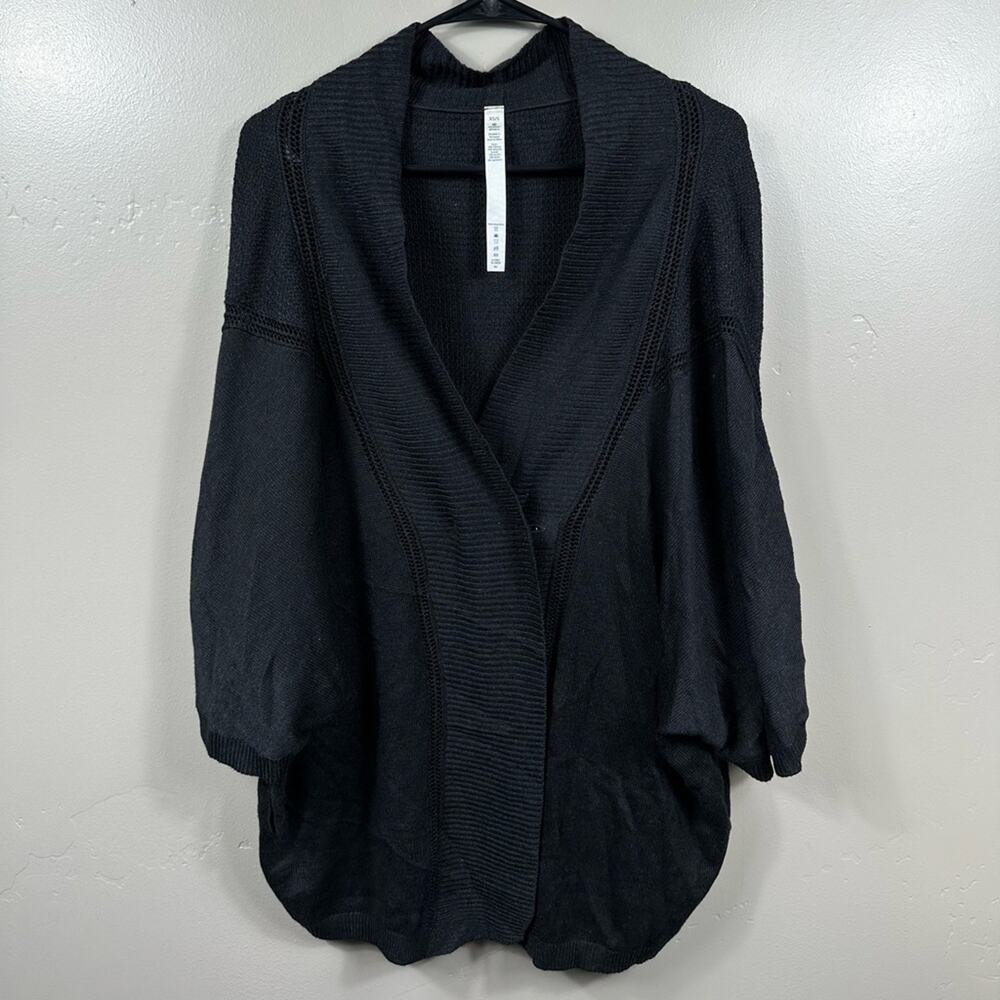 Lululemon Breeze Easy Wrap Heathered Black Size XS / Small